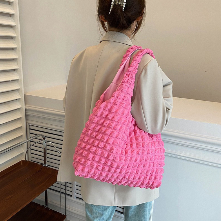 TERMURAH TAS BAHU KOREA JUMBO / TOTEBAG BESAR ESTETIK / PUFFY KOREAN BIG TOTE BAG / AUBRIE PUFFY TOTE BAG / TAS KULIAH TRAVEL GAYA KOREA / TOTE BAG FASHION IMPORT TAS WANITA TRAVEL SEKOLAH EMPUK / TAS SERBA GUNA MULTIFUNGSI / TAS PIKNIK LUCU