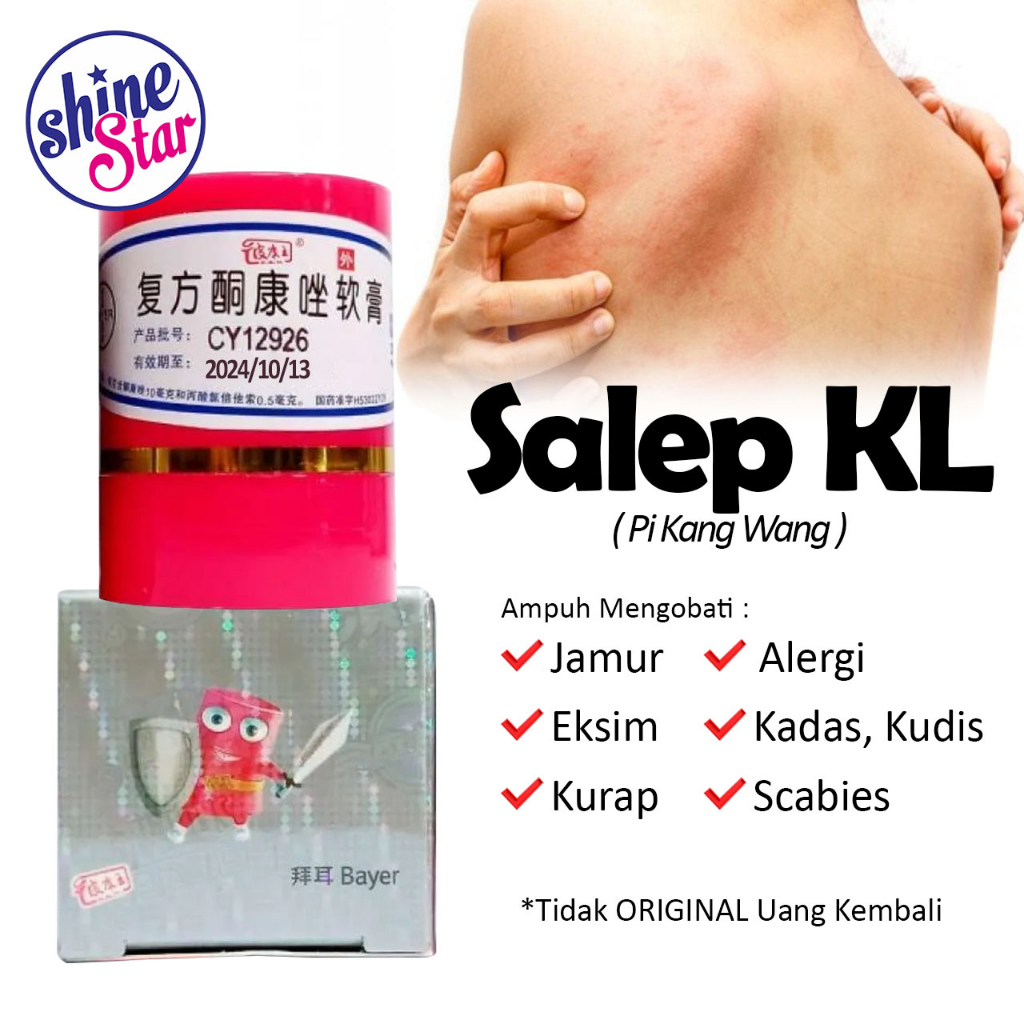 [ JAMIN 100% ASLI ] Salep Gatal Kulit Paling Ampuh Kulit KL BL PI KANG Wang Salep Eksim Gatal Selangkangan Jamuran Jerawat Kudis Kutu Air Panu