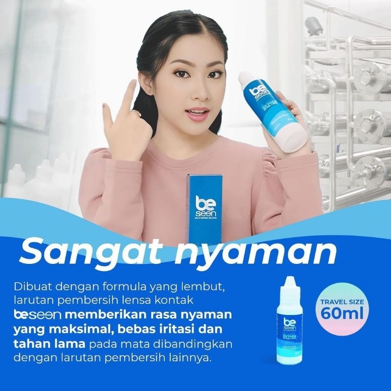 Cairan pembersih softlens be seen with oxygen