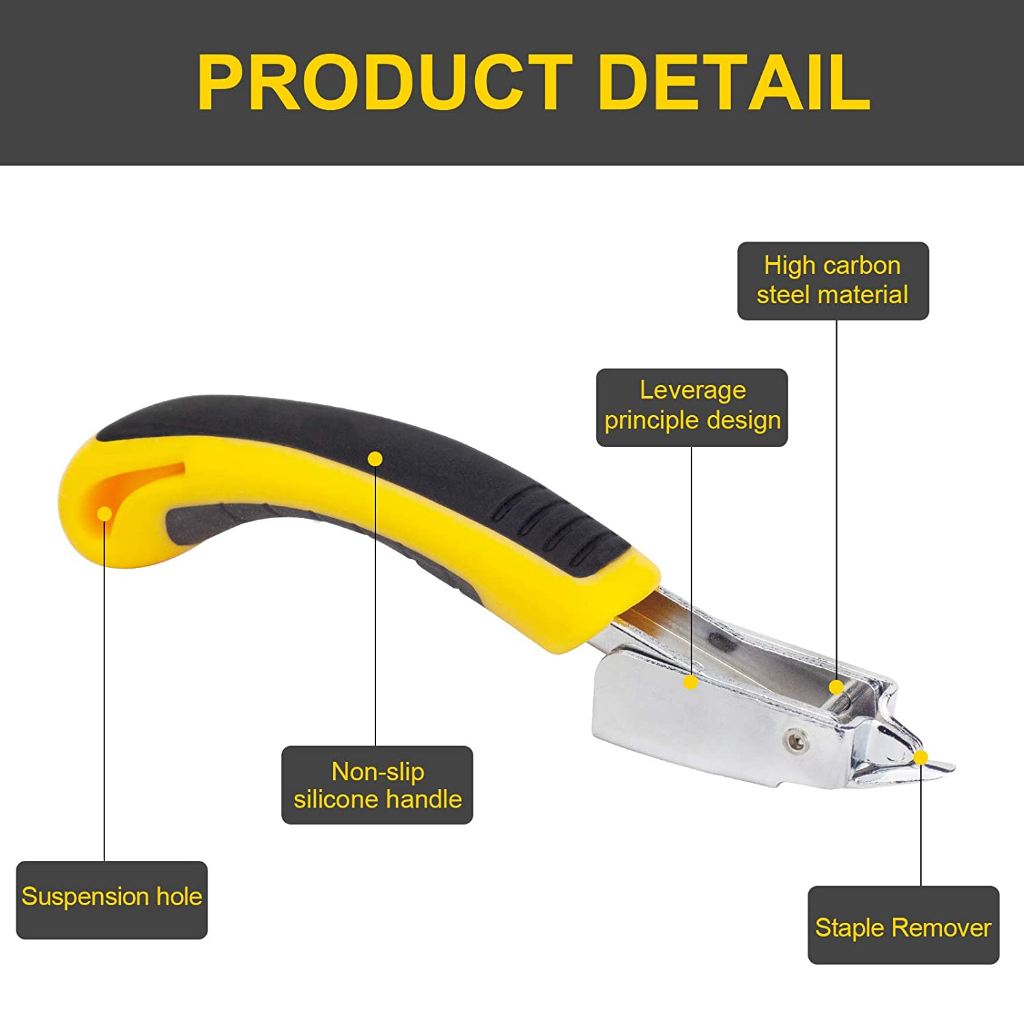 STEPLER REMOVER PENCABUT STAPLES PAKU BUKA DUS MULTIFUNGSI