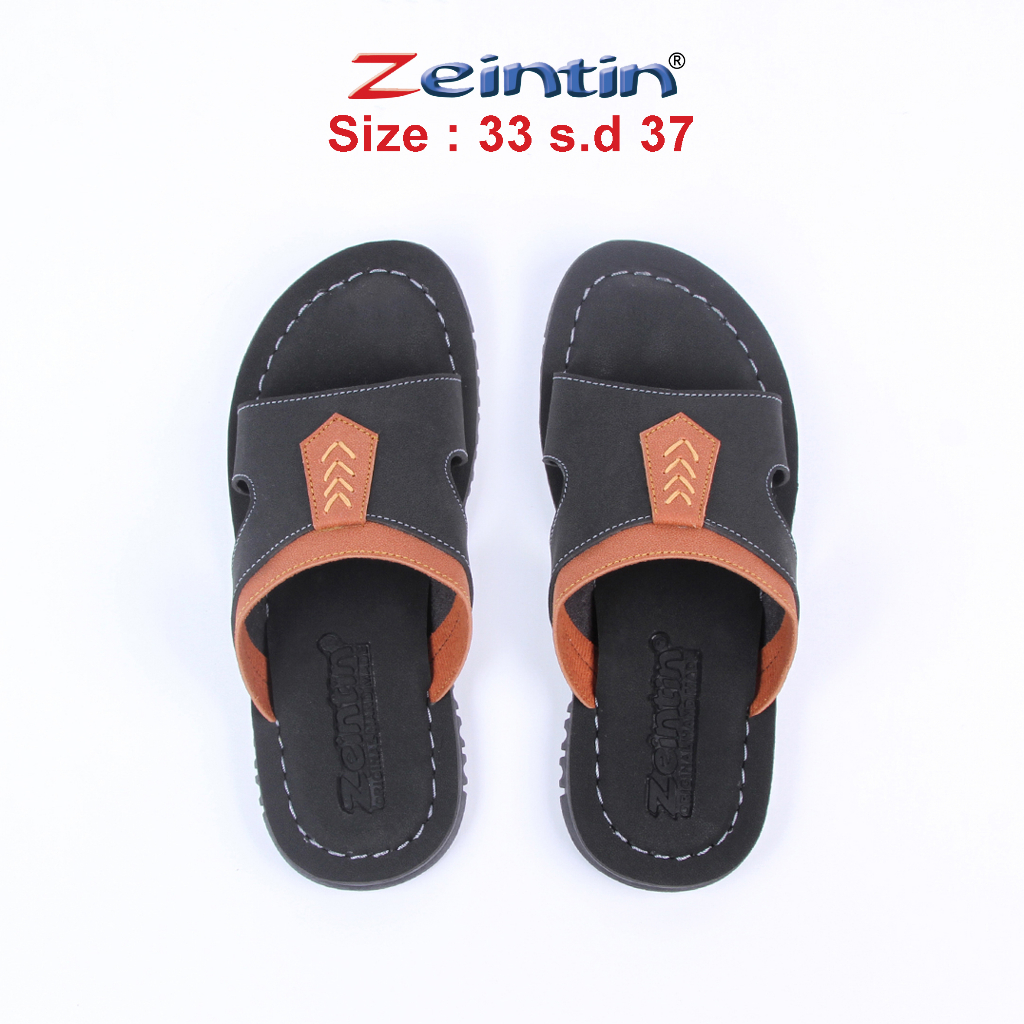 Zeintin - Sandal Anak Laki-Laki Kulit Sendal Anak Terbaru  Sendal Selop Anak Sandal Kasual Formal Zeintin | IN