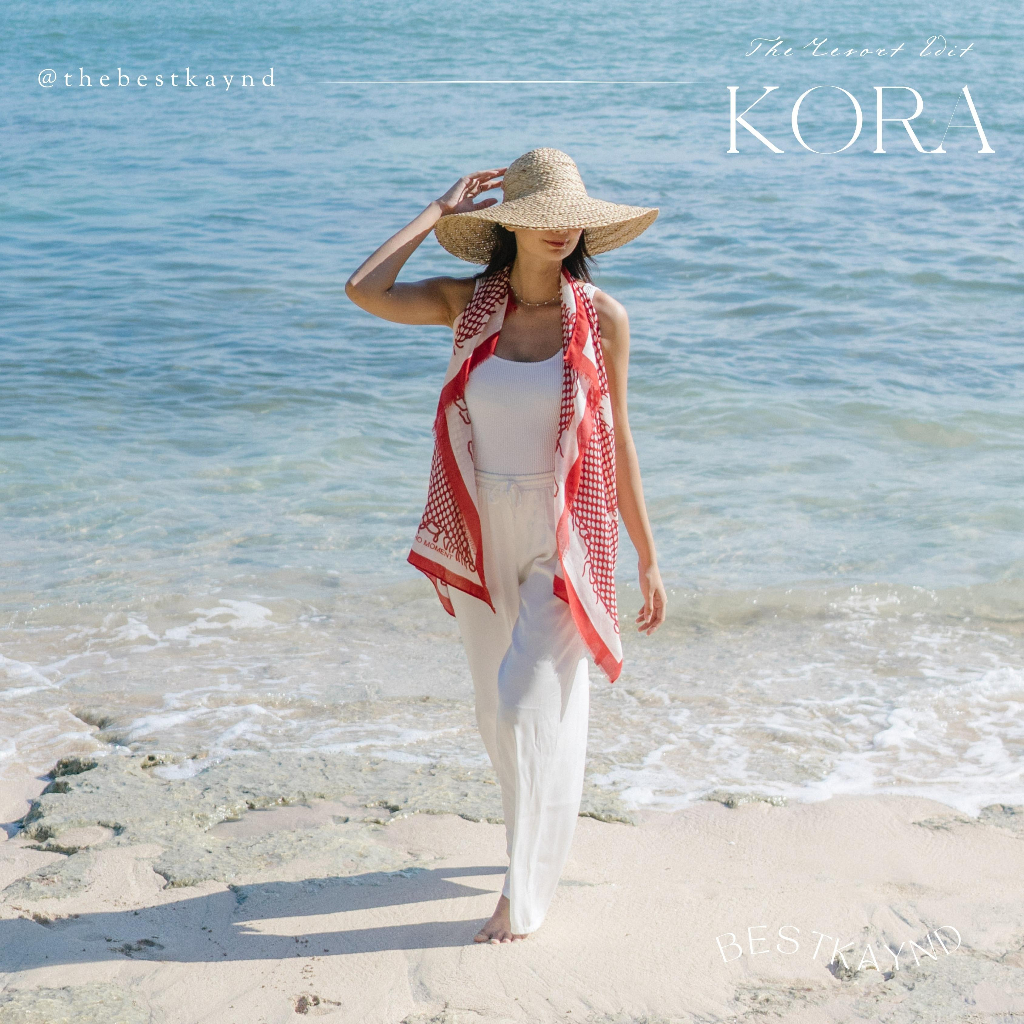 Kora Shawl The Resort Edit by The Best Kaynd