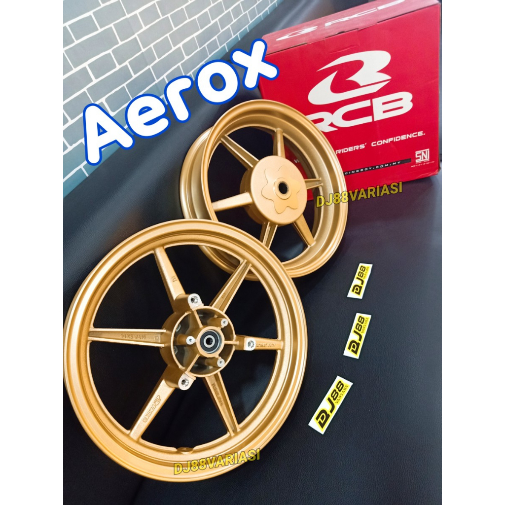 VELG RCB AEROX 155 SP811 PALANG 6 TROMOL NEW AEROX OLD