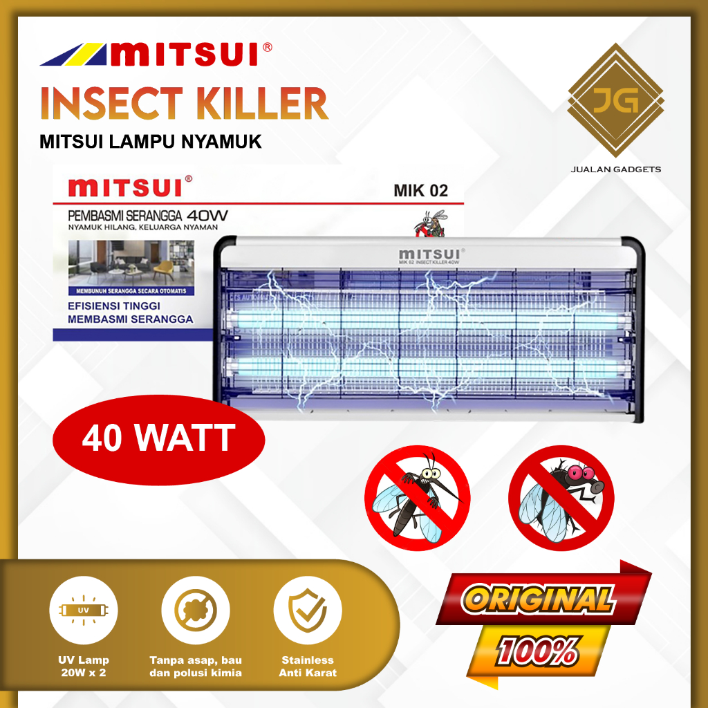 Lampu Nyamuk / Insect Killer - Pest Killer MITSUI 40 Watt MIK 02