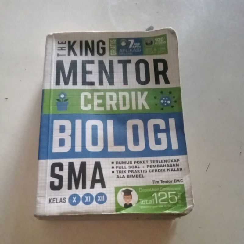 Buku The King Mentor cerdik Biologi SMA