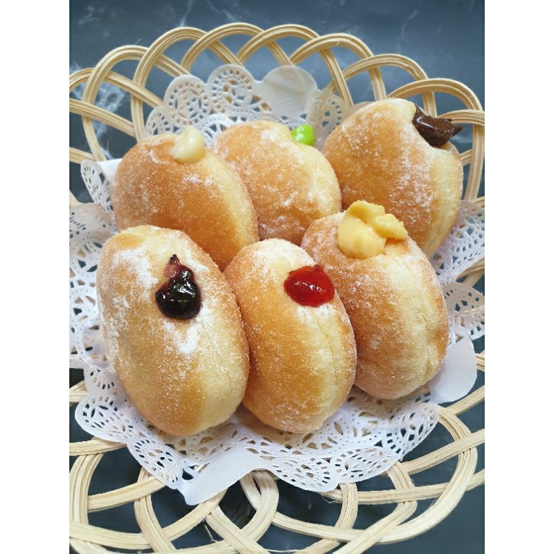 

(PO sehari) donat bomboloni isi 6pcs