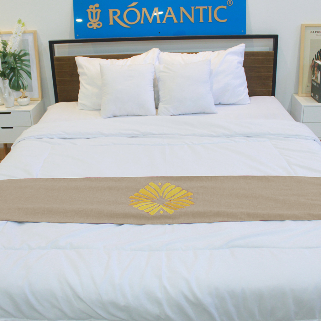 Bed Runner / Selendang kasur Sand by ROMANTIC standard Hotel minimalis