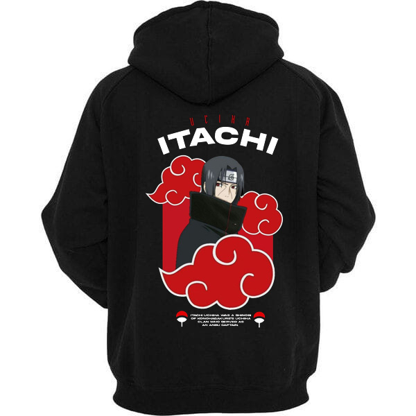 Afterrisen Hoodie Anime Naruto Itachi Uchiha