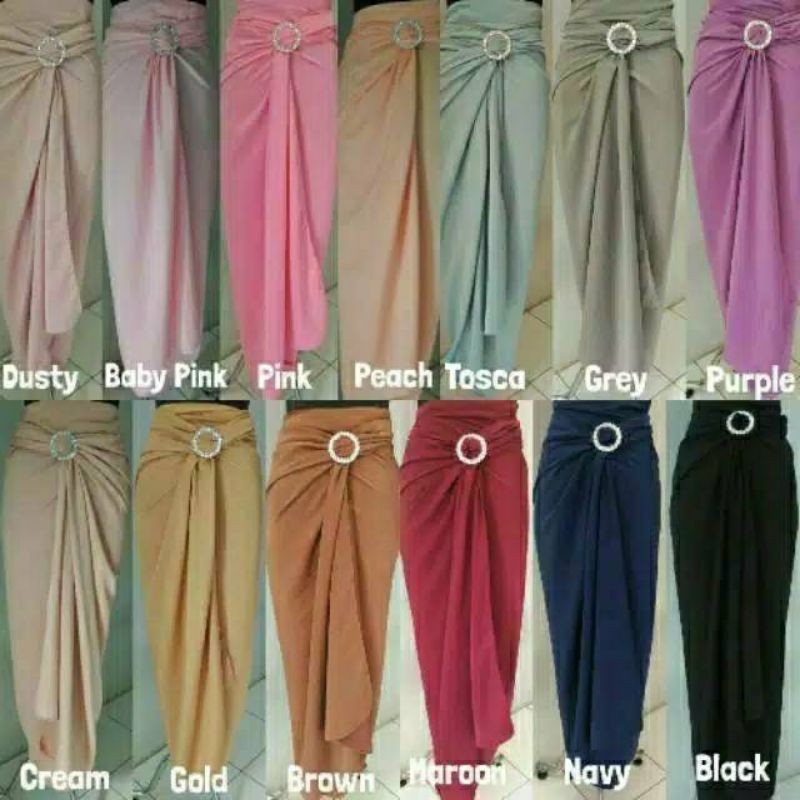 rok lilit satin velvet