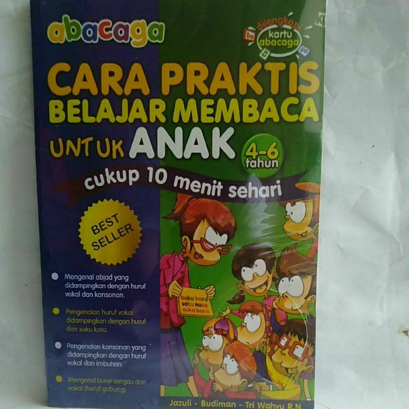 

cara belajar membaca praktis belajar membaca untuk anak 4-6 tahun