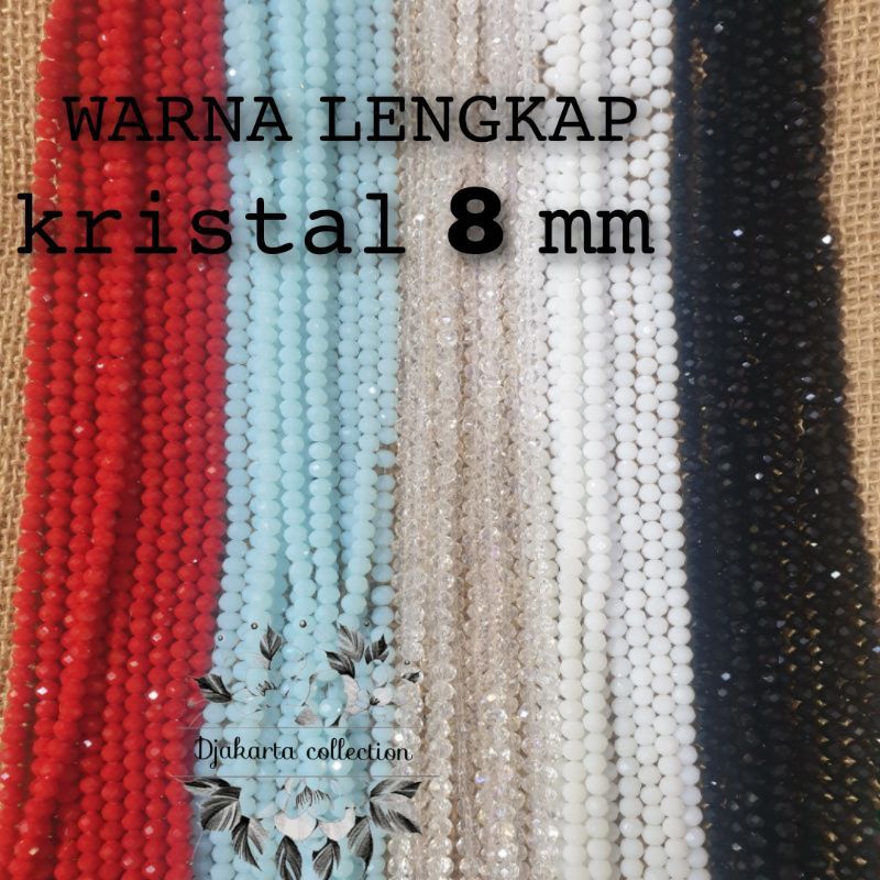 PART 2 kristal ceko 8 mm kristal ceko bapau 8 mm