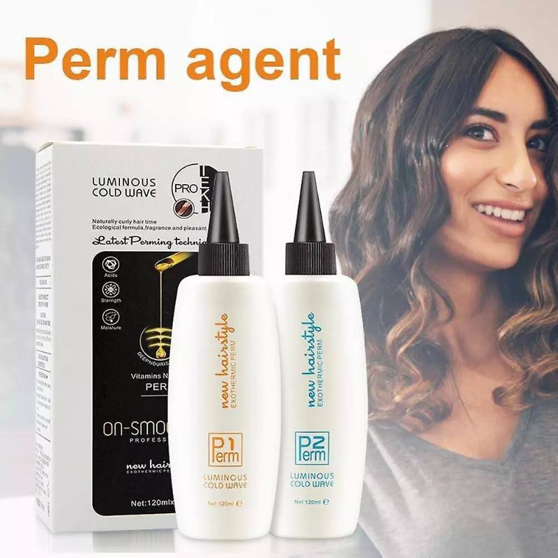 Luminous Cold Wave perm Obat keriting dingin good permanen curlia aroma nyaman tidak menyengat