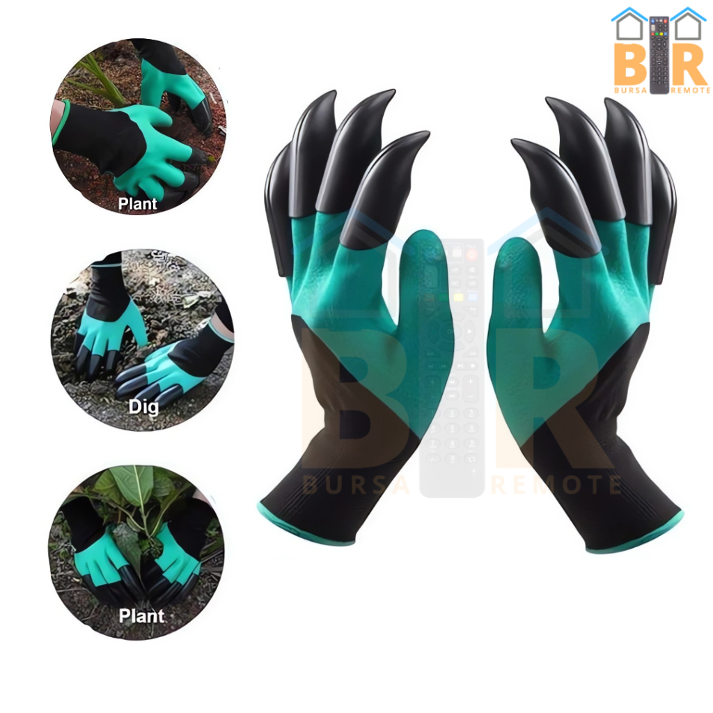 Sarung Tangan Cakar Untuk Berkebun Gali Tanah Tanaman Gardening Glove