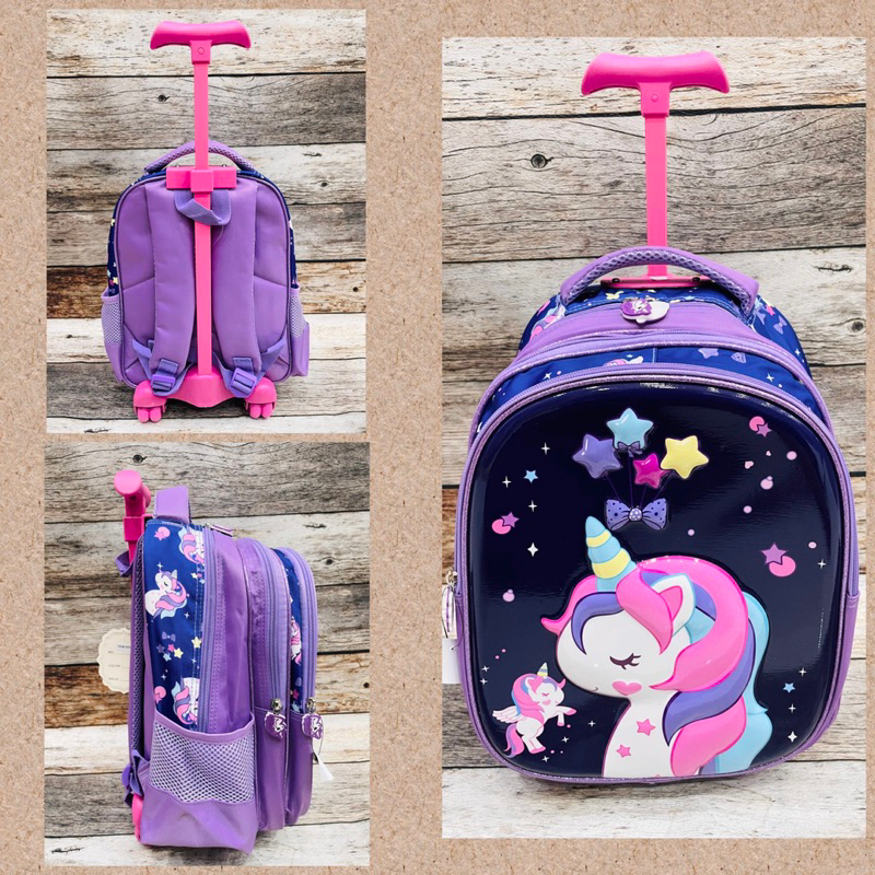 TAS KOPER / TROLI ANAK TK-SD TIMBUL GLOSY 14”