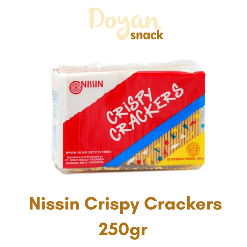 

NISSIN CRISPY CRACKERS 250GR