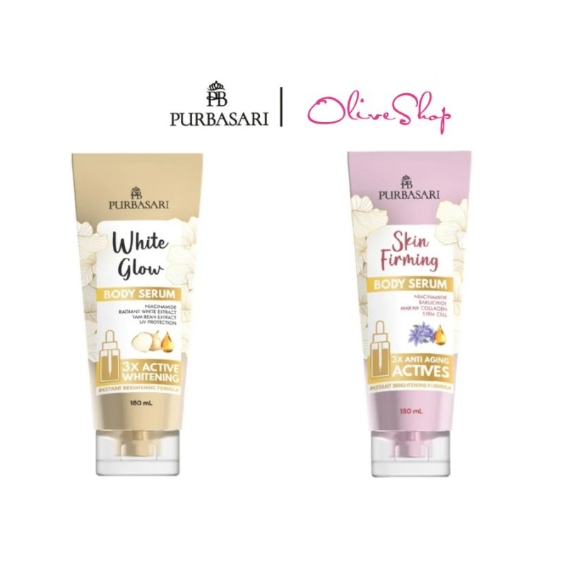 OliveShop ❤️ Purbasari Skin Firming White Glow Body Serum Body Lotion
