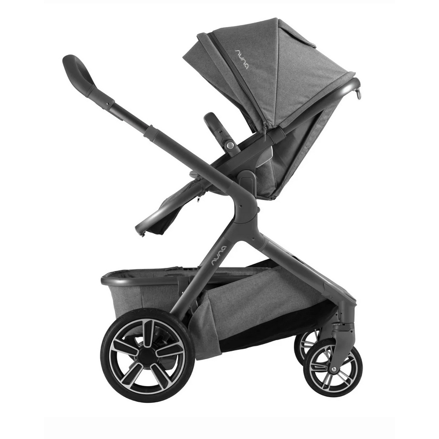 Nuna Demi Grow Stroller Threaded + Promo Free Bassinet/Carrycot - Special Edition Grey Kereta Dorong Tandem Twins Anak Bayi Twin Kembar