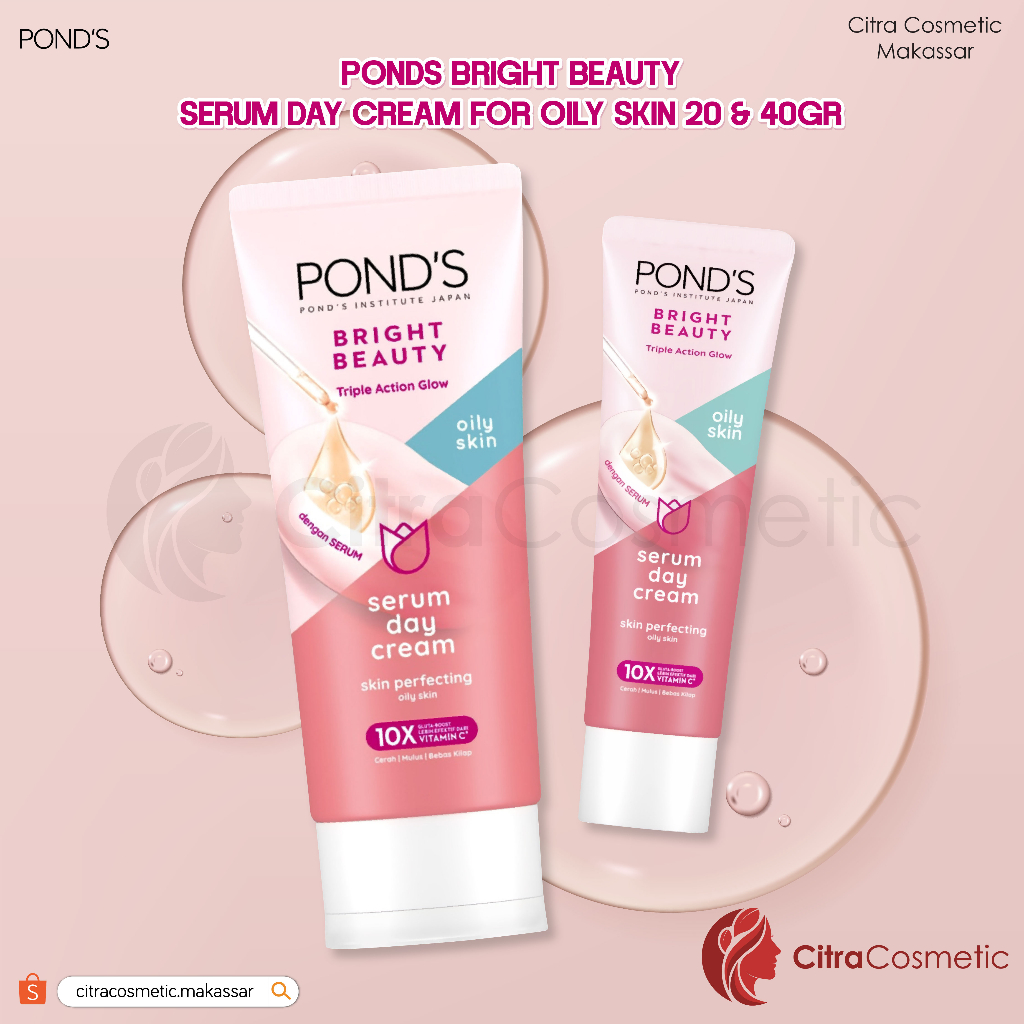 Ponds White Beauty Day Cream For Oily Skin 20 Gr | 40 Gr