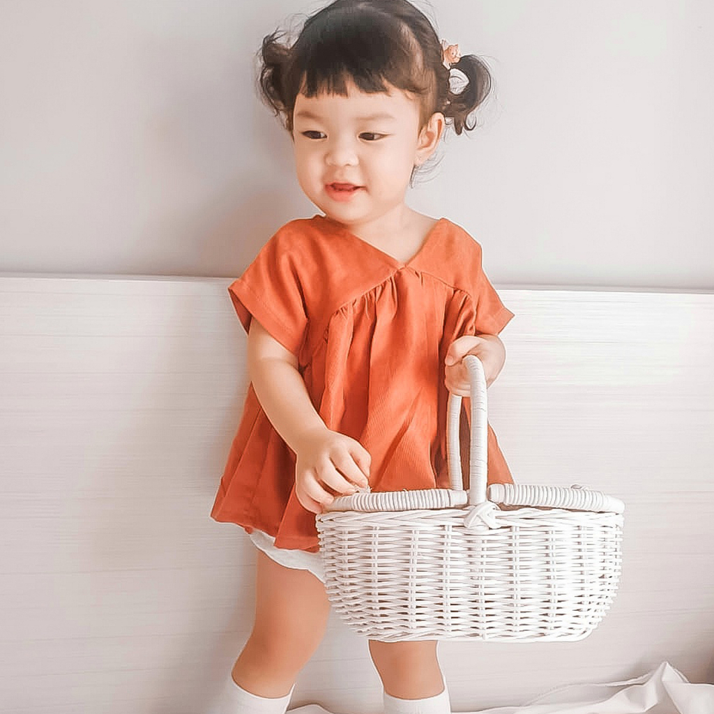 KIDDIEPODS - Kedo Loose Top / Baju anak perempuan / Blouse Anak perempuan / Atasan anak perempuan 1-10 tahun Top