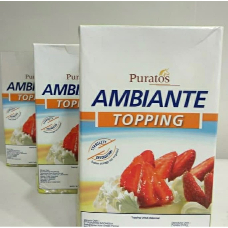 

Whipping Cream Ambiante 1 Ltr