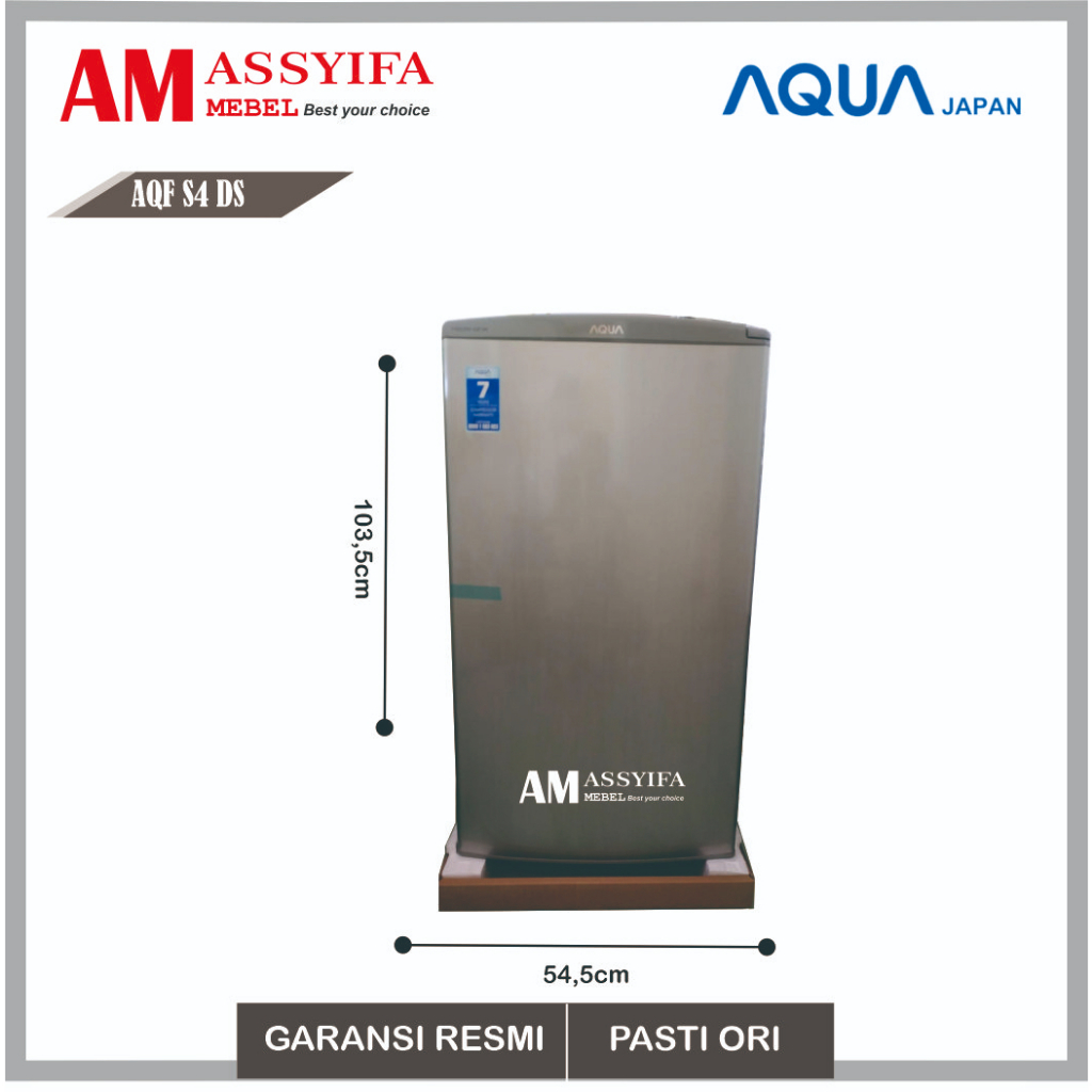 FREEZER AQUA JAPAN 4 RAK AQF S4 | AQF S6