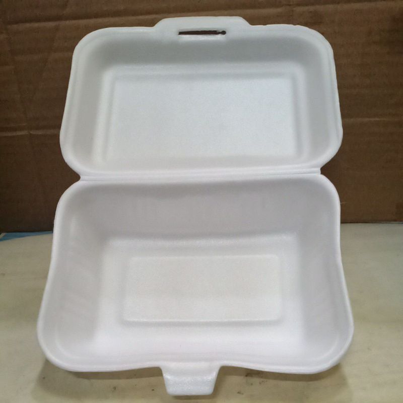 Styrofoam TF2 Polos Tebal 100 pcs / Kotak Makan Gabus Bubur Mie Ayam
