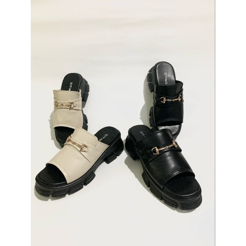 Sandal Loafers wanita | MERYL by estimo.look | sandal wanita sandal cewek