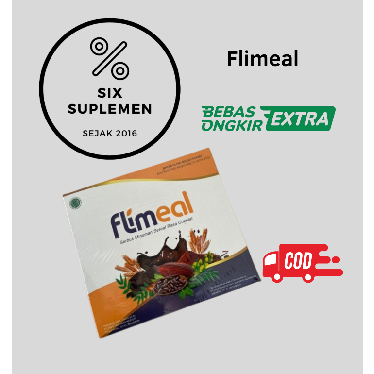 Flimeal 1 sachet (ECERAN) pengganti sarapan ready stok!