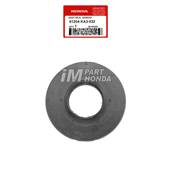 91254-KA3-832 Dust Seal 22X50X5 Sil Roda Depan Kiri CB150 Verza