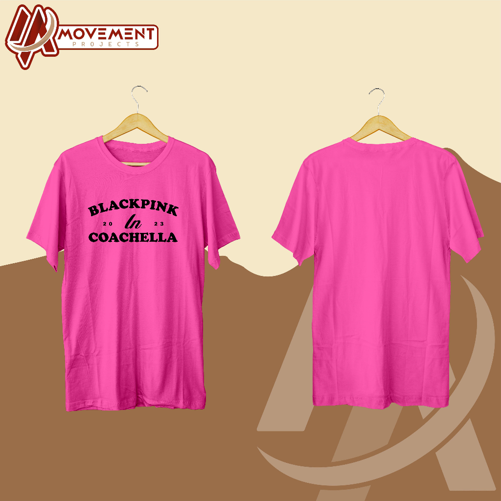 [PREMIUM] KAOS BLACKPINK IN COACHELLA