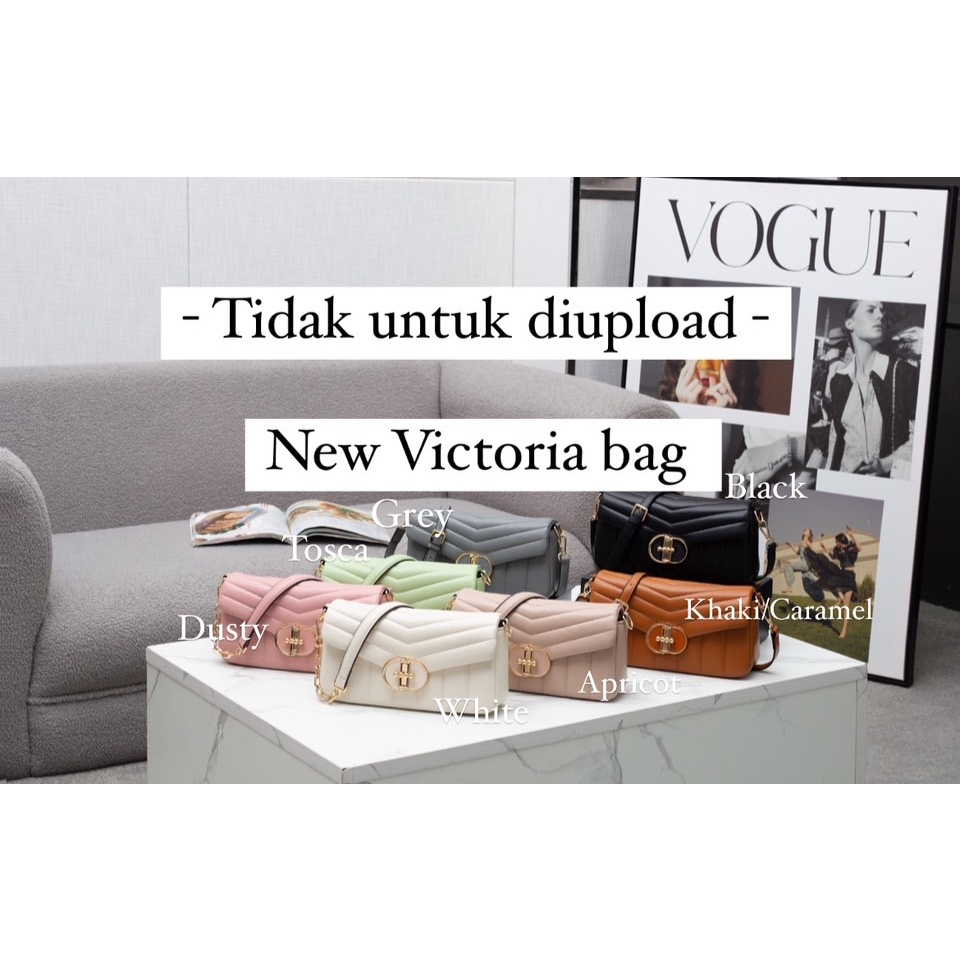 VICTORIA Bag Jims Honey Tas Wanita Selempang Original Mewah Pesta Free Box Exclusive