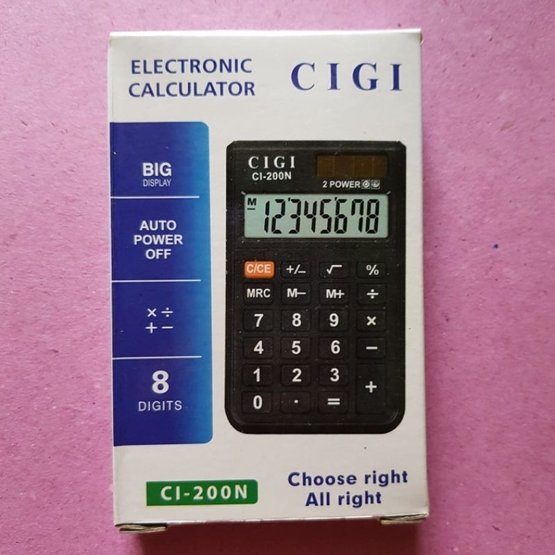 

Kalkulator Cigi CI-200N