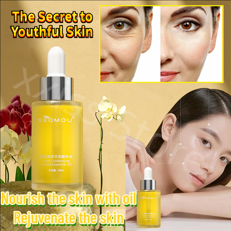 30ml Orchid Essence Oil Whitening And Freckle Removal Time Condensation Oil Moisturiz Orchid Hydrating Oil Dissolving Essence
