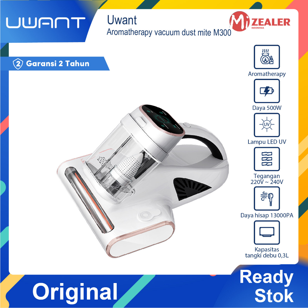 Uwant M300 Aromatherapy Double Cup Intelligent Mite Removal Instrument Ultrasonic Ultraviolet Sterilization