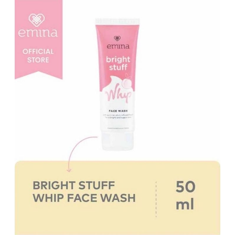 EMINA Bright Stuff Whip Face Wash 50ml