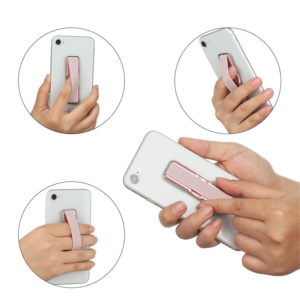 Finger Grip Phone Holder Anti-Slip  Elastic Tablet Ring Holder