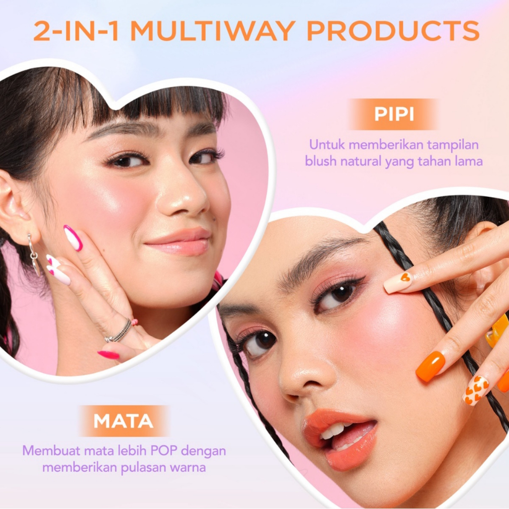 DAZZLE ME Heart-Melt Creamy Liquid Blush | Perona Pipi