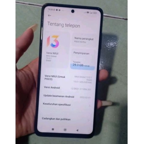 pocophone X3 pro 6+2/128GB   ||  snapdragon 860