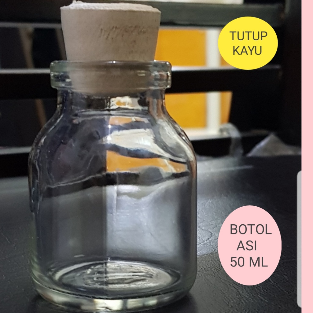 BOTOL KACA 50ML / 100ML / BOTOL KACA SOUVENIR