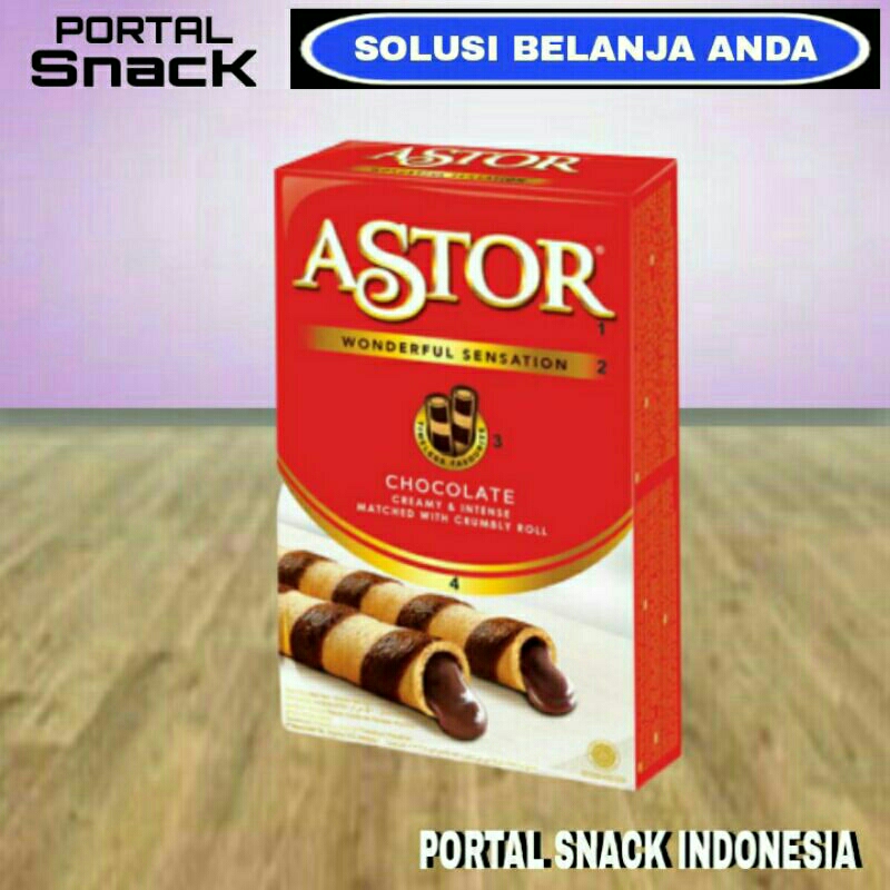 

ASTOR wafer stick chocolate 40gr