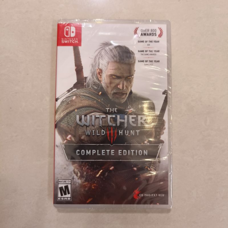 The Witcher 3 Wild Hunt Complete Edition III Nintendo Switch Kaset