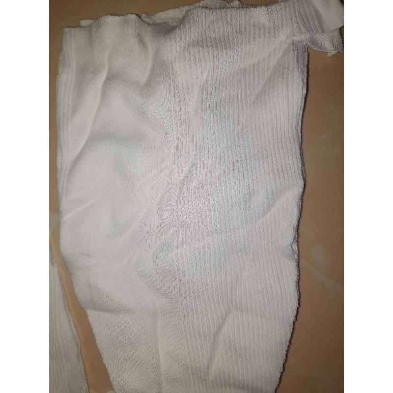 Majun Putih Hings Katun/Majun Putih Kaos Singlet