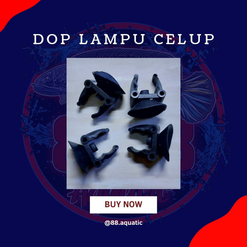 DOP Lampu Celup T4 T5 Aquarium