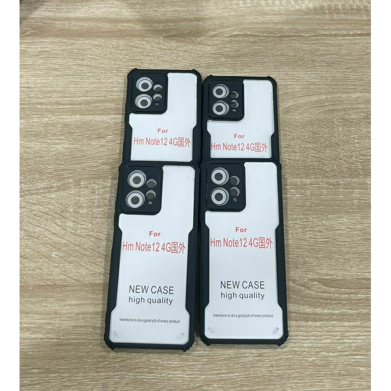 Promo Case Xiaomi Redmi Note 12 4G 5G Note 12 Pro 5G Poco F5 5G Poco X5 5G Softcase Fusion Shockproof Transparan Protect Casing