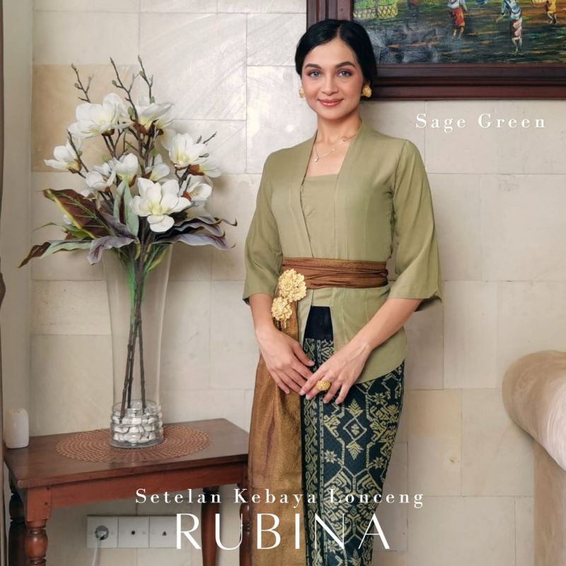 Setelan Kebaya Lengan Lonceng Rubina