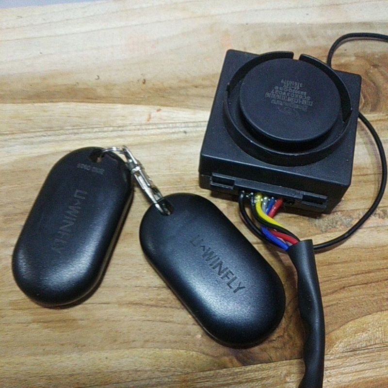 Remot + Modul Alarm motor listrik Uwinfly T3pro