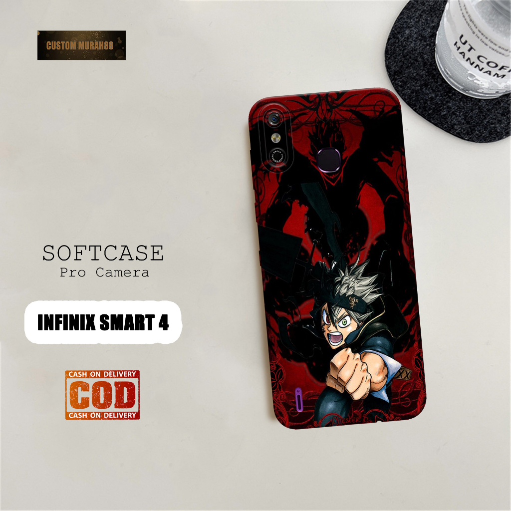 Case Infinix Smart 4 Terbaru - Fashion Motif ANIME - Casing Hp Infinix Smart 4 - Kesing Hp Infinix S
