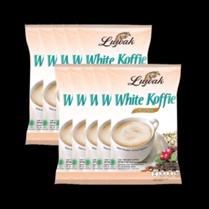 

kopi rencengan luwak white koffie oringinal