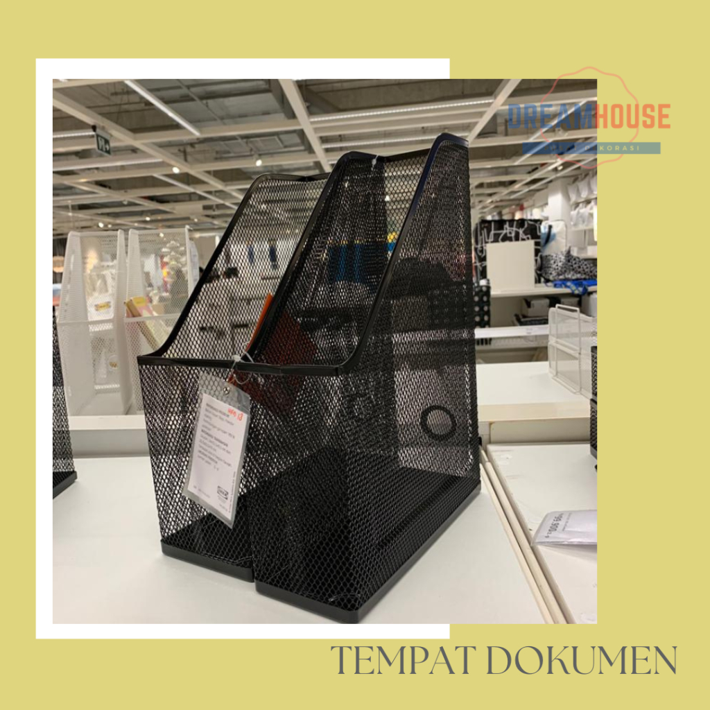 

BEST PRODUCT! Tempat file majalah/ box file/ organizer kertas, hitam isi 2