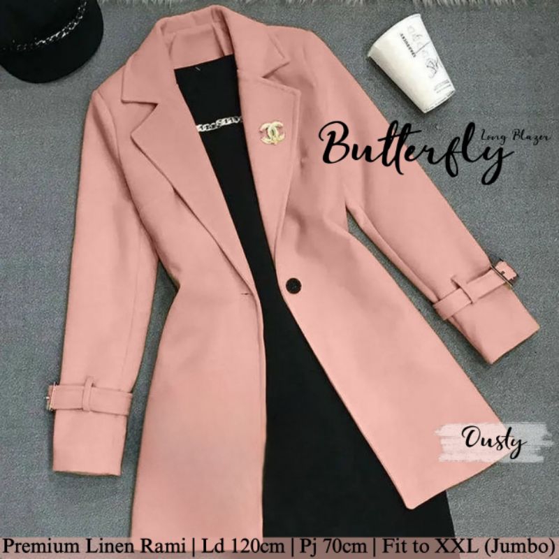 BUTTERFLY BLAZER WANITA TERBARU